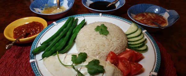 Hainanese Chicken Rice