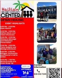 Haitian Refugee Community Center Open House